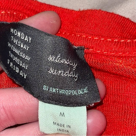 Anthropologie | Saturday Sunday Red Knit Tank - Picture 8 of 9